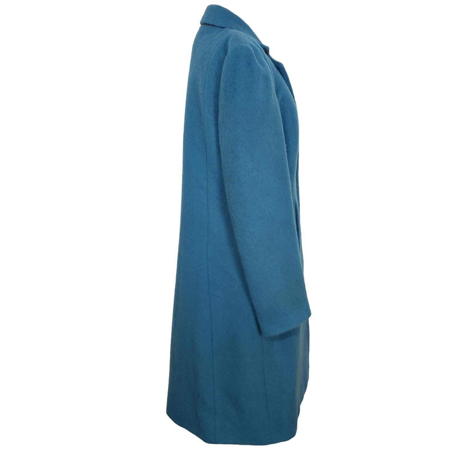 Designer Vintage The Limited Coat Womens Size Medium Blue Wool Mohair Size M / US 6-8 / IT 42-44 - 7 Thumbnail