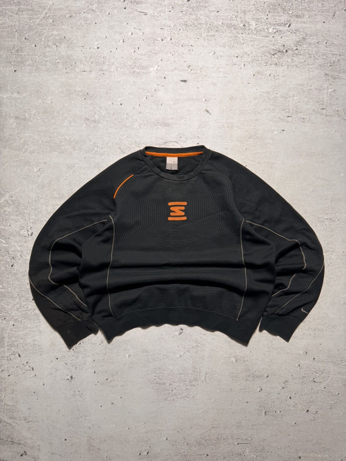 Nike × Vintage NIKE SHOX VINTAGE CENTER LOGO OVERSIZE BOXY SWEATSHIRT Size US S / EU 44-46 / 1 - 1 Thumbnail