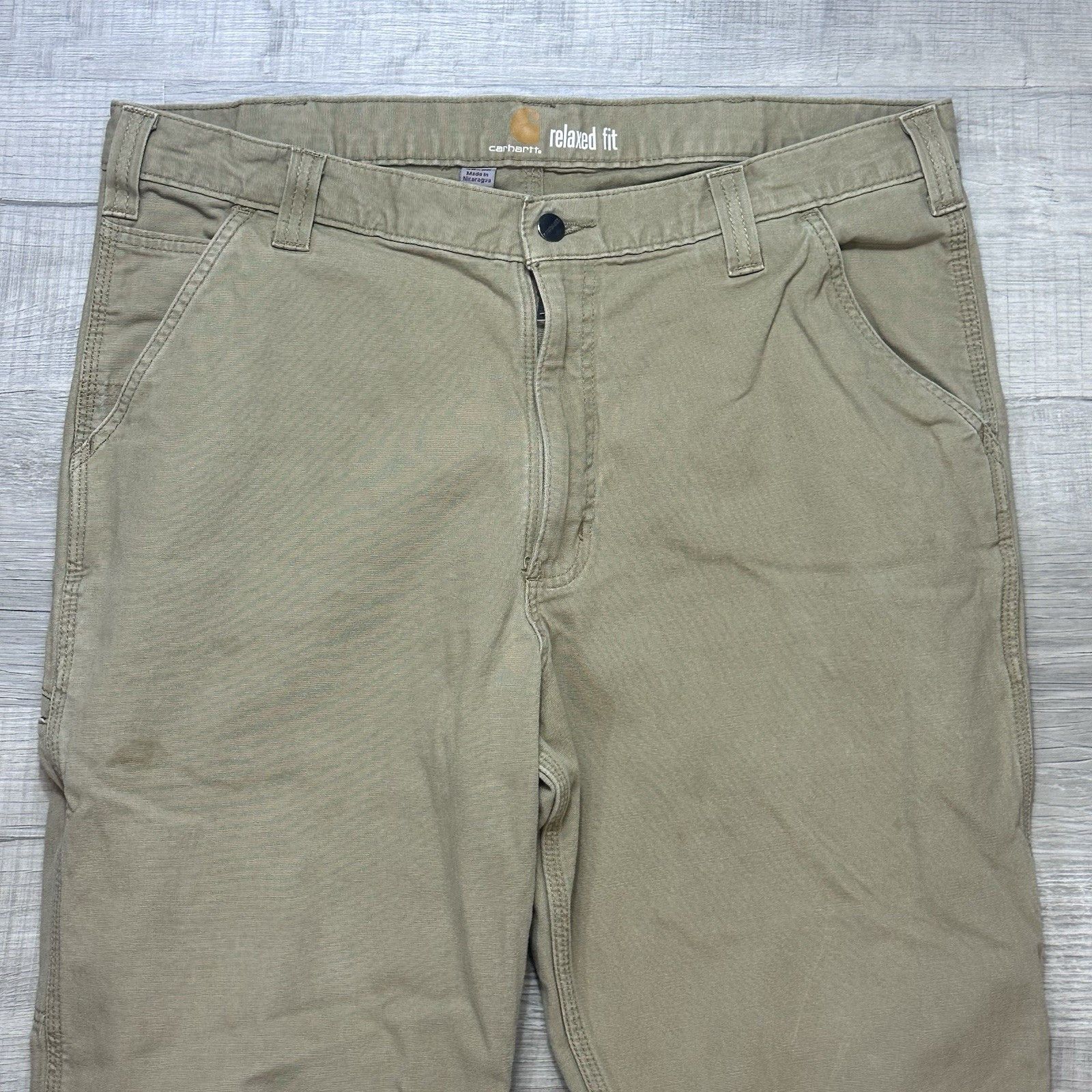 Carhartt Carhartt Pants Mens 38x32 Rigby Rugged Flex Canvas Relaxed Size US 38 / EU 54 - 3 Thumbnail