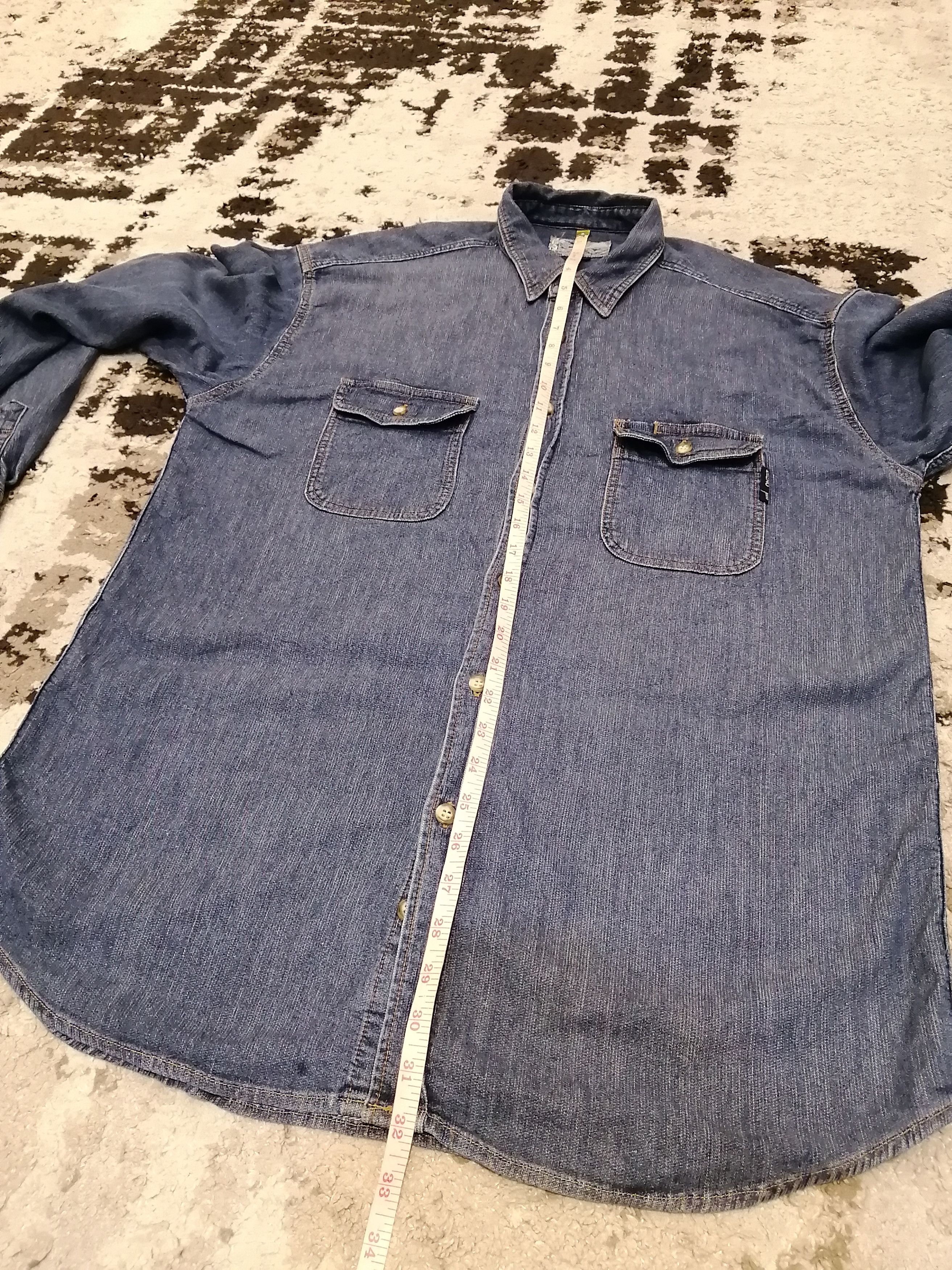 Kenzo Vintage Kenzo Japan Denim Shirt Size US XL / EU 56 / 4 - 14 Thumbnail