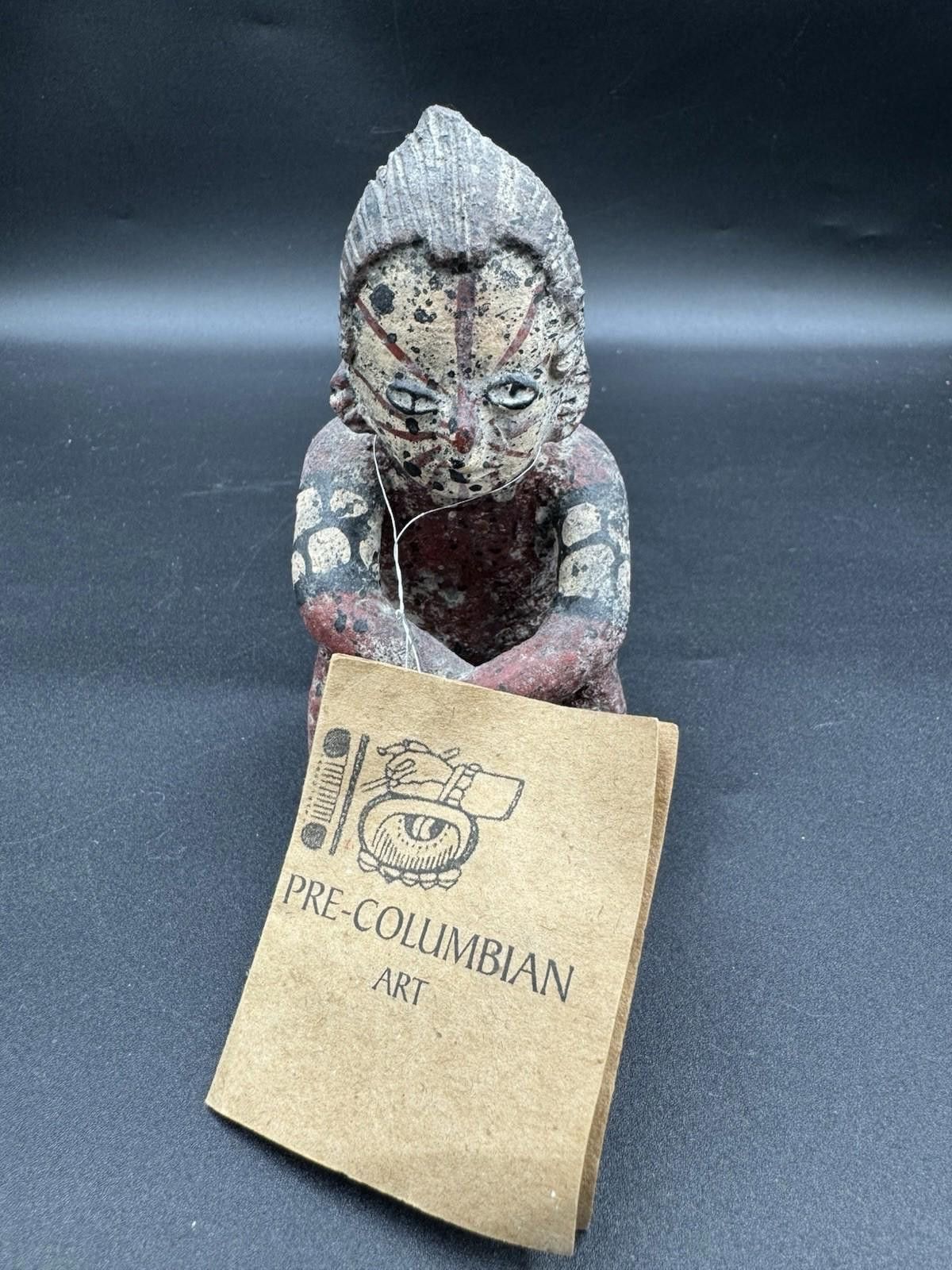 Other Vintage Pre-Columbian Chinesco Cara Rayada Terracotta Figuri Size ONE SIZE - 6 Thumbnail