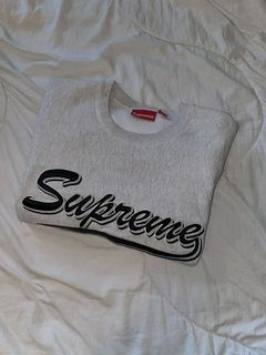 Supreme Brush Script Crewneck | Grailed