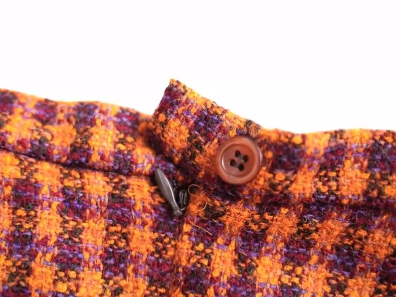 Kenzo KENZO size6 Pumpkin velvet grid set Size M / US 6-8 / IT 42-44 - 8 Thumbnail