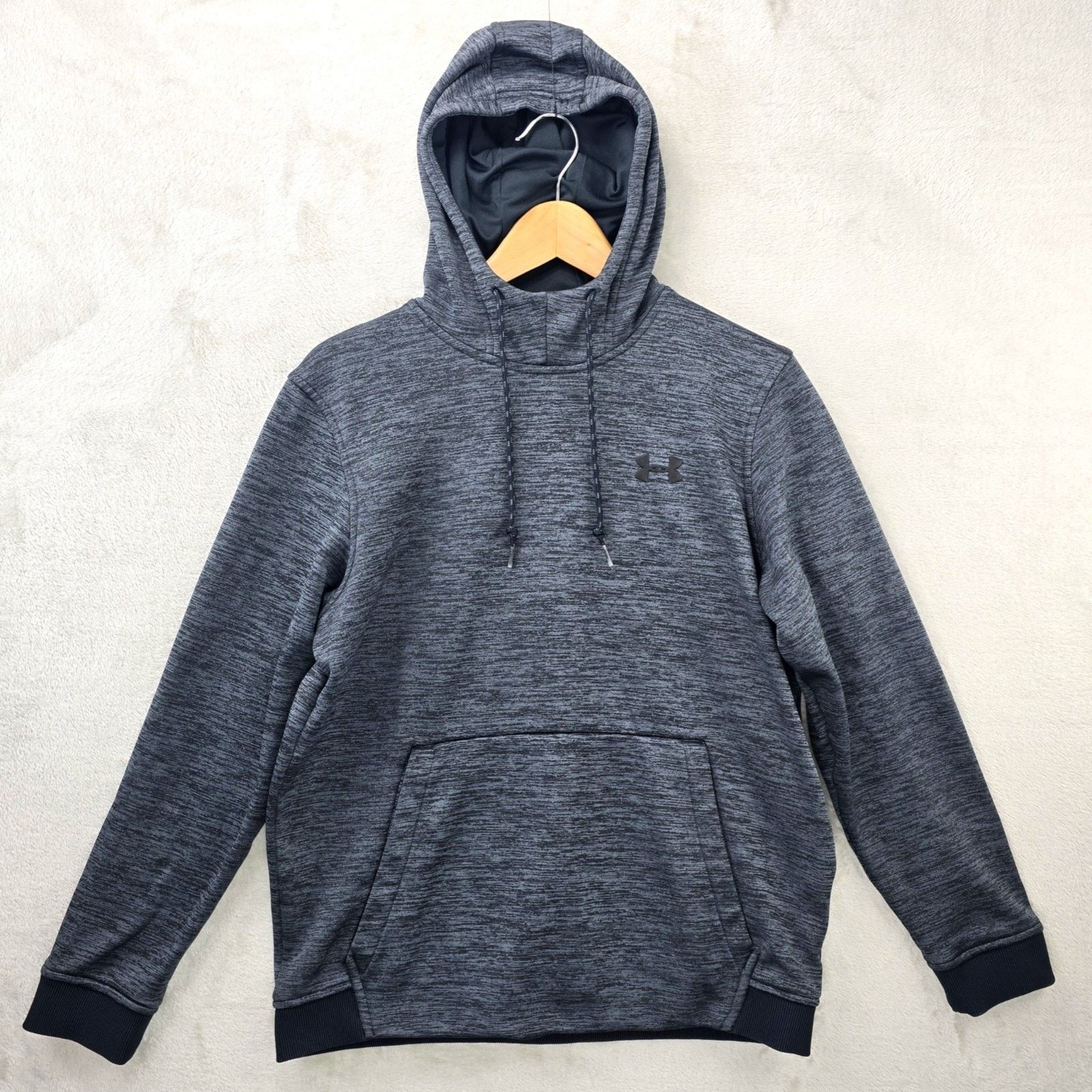 Under Armour Under Armour Sweatshirt Mens M Gray Hoodie Coldgear Loose Size US M / EU 48-50 / 2 - 1 Thumbnail