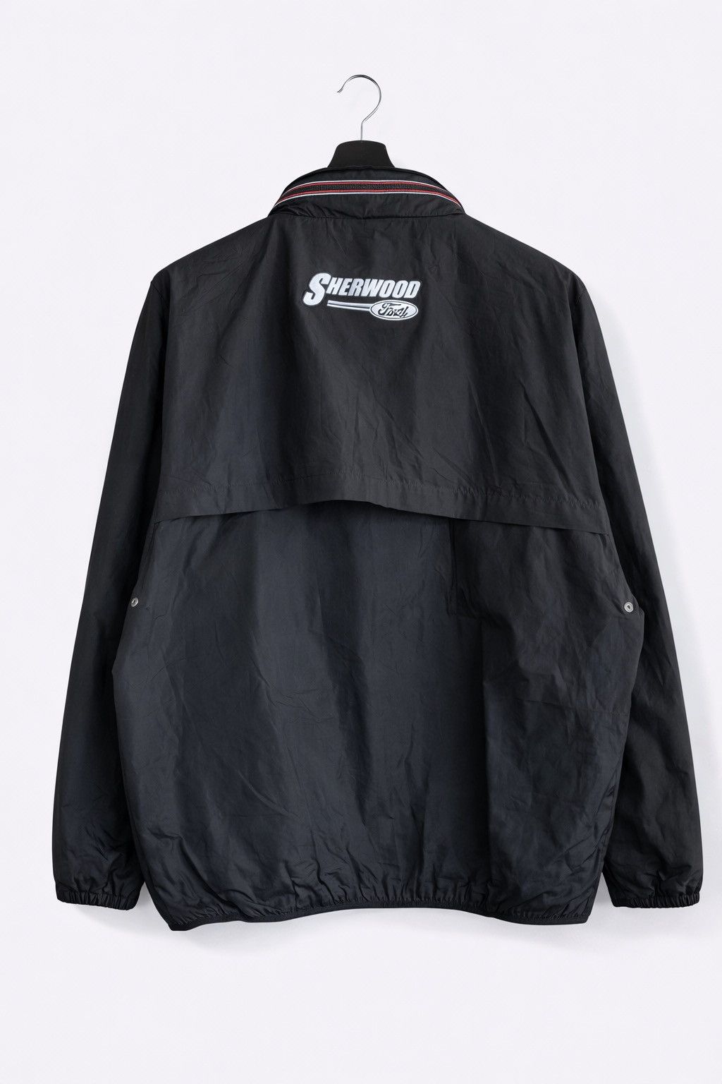 Vintage Choko Authentics Sherwood Ford Black Jacket Vintage Outdoor Size US XL / EU 56 / 4 - 2 Thumbnail