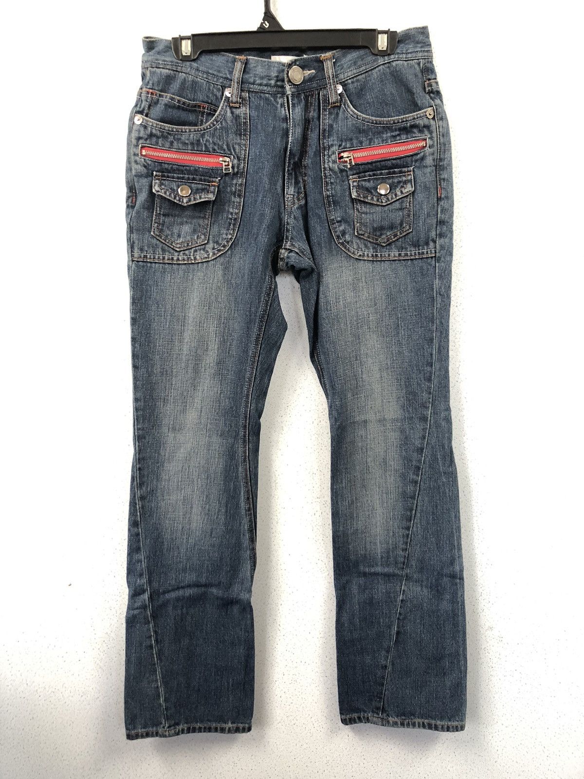 Japanese Brand Menz-Styles Streetwear Flare Jeans Size US 30 / EU 46 - 1 Thumbnail