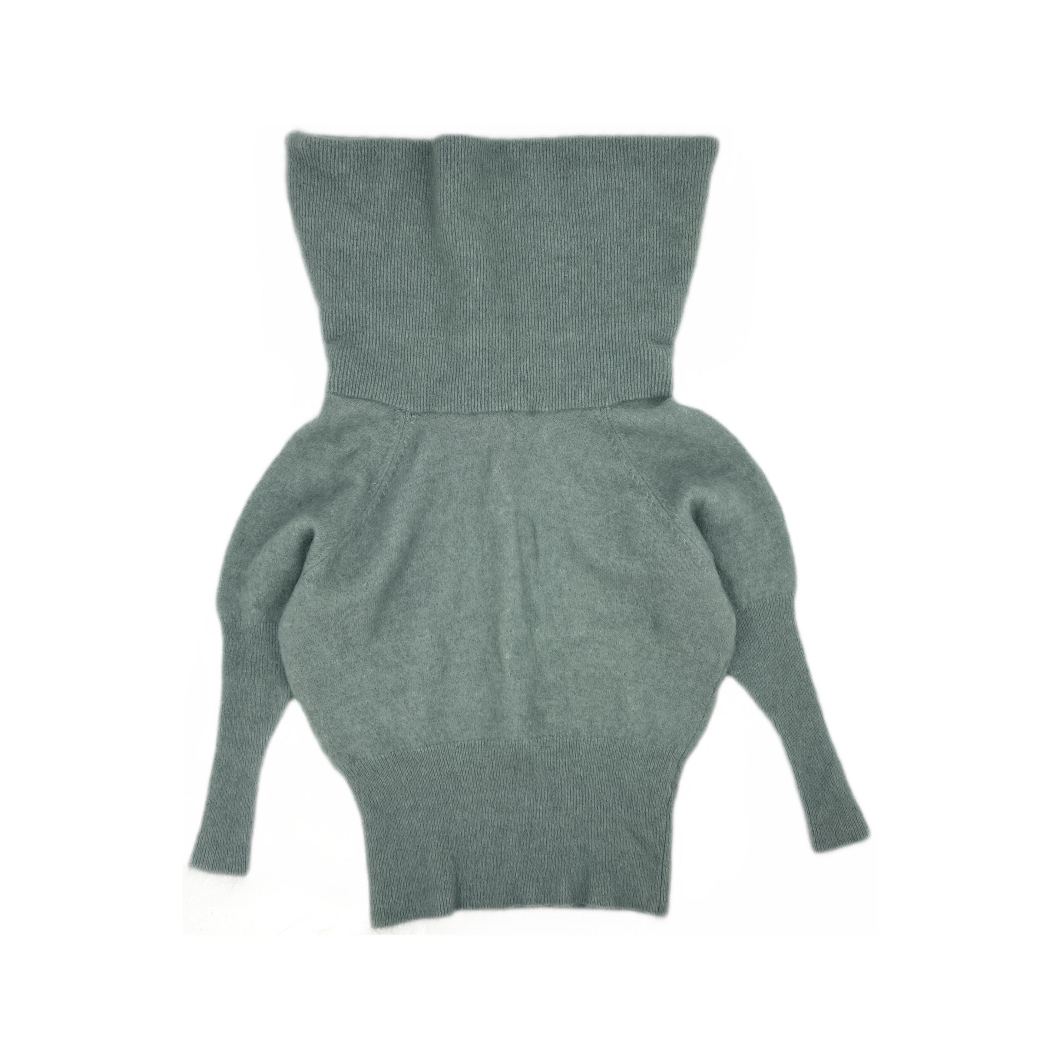 Acne Studios Acne Studios Daze Mohair Sweater Dull Jade Green Size S Size US S / EU 44-46 / 1 - 1 Thumbnail