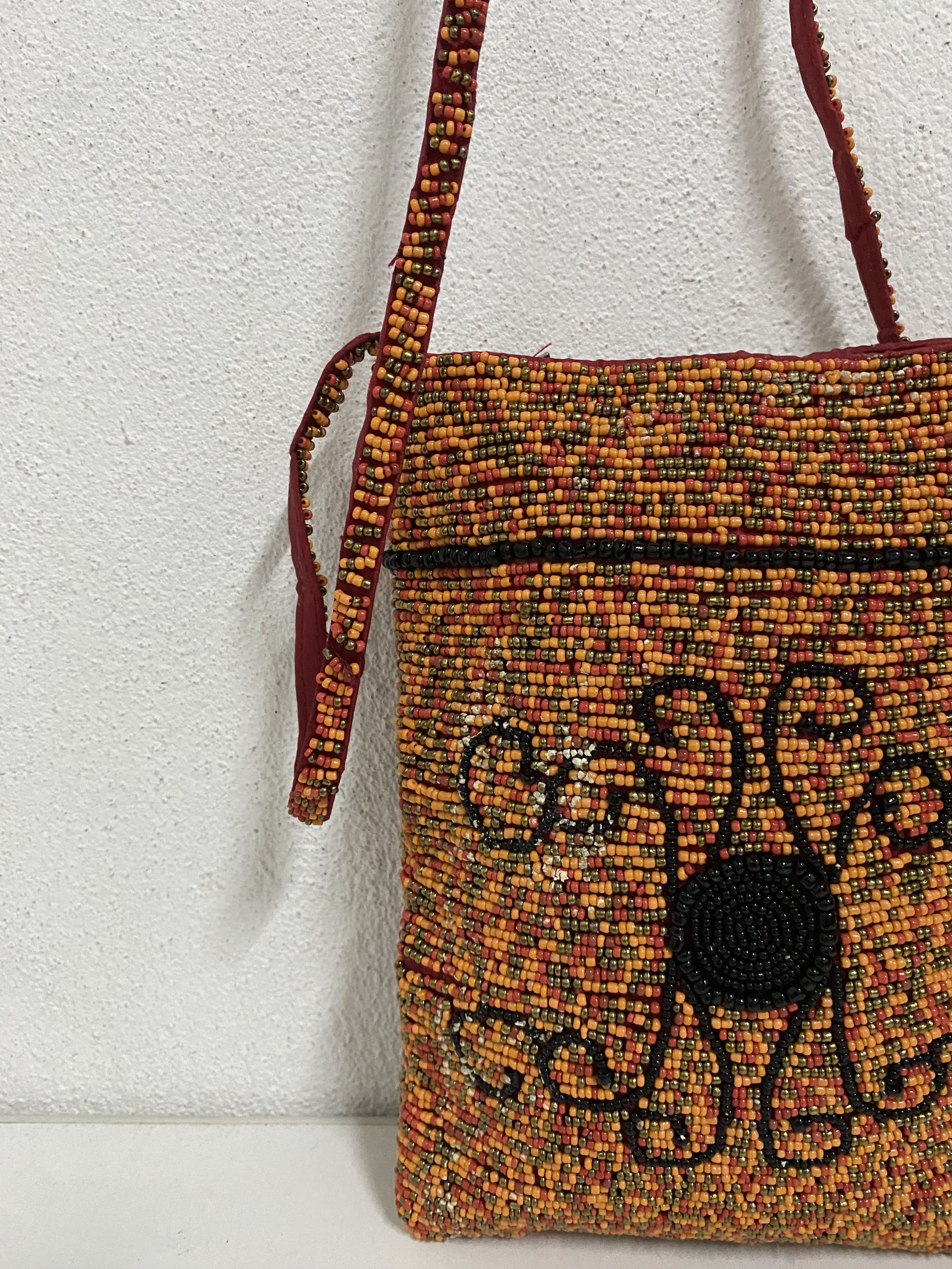 Handmade Japanese Brand Beads Sling Bag Size ONE SIZE - 4 Thumbnail