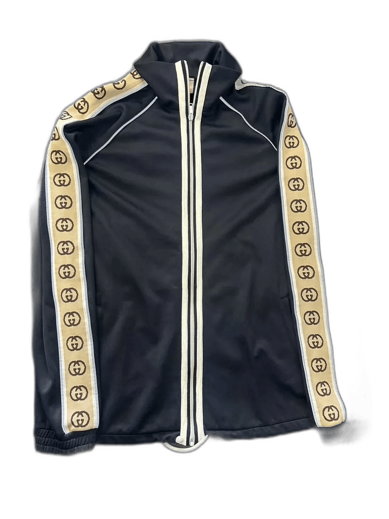 Gucci Gucci Black Reflective Zip Jacket XXL Size US XXL / EU 58 / 5 - 1 Thumbnail