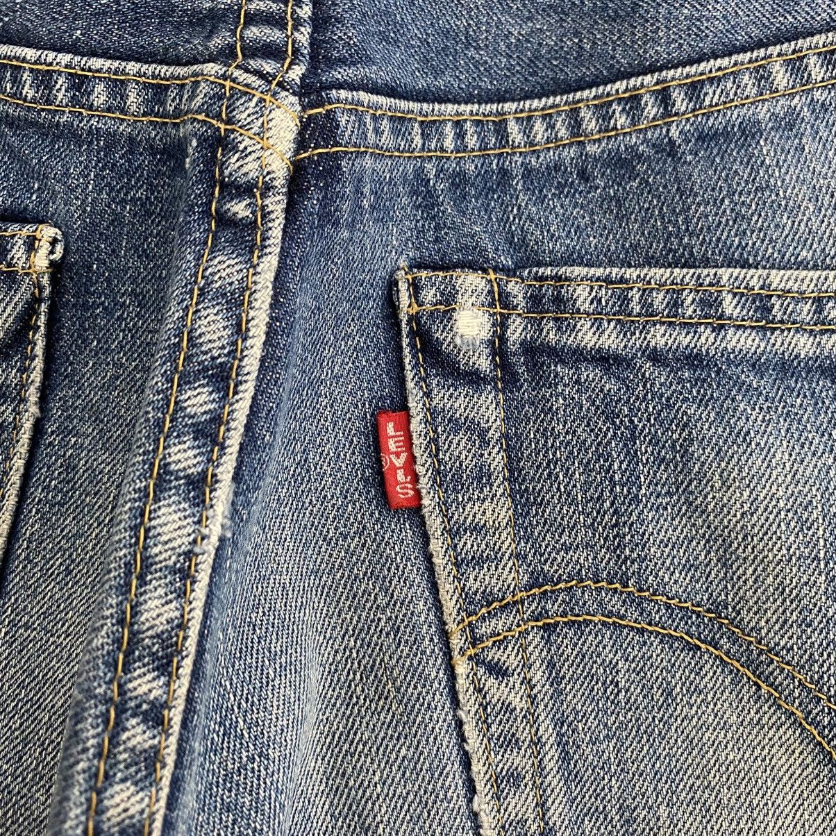 Levi's Vintage 90’s Levis 503B Big E Faded Blue Selvedge LVC Jeans Size US 30 / EU 46 - 14 Thumbnail