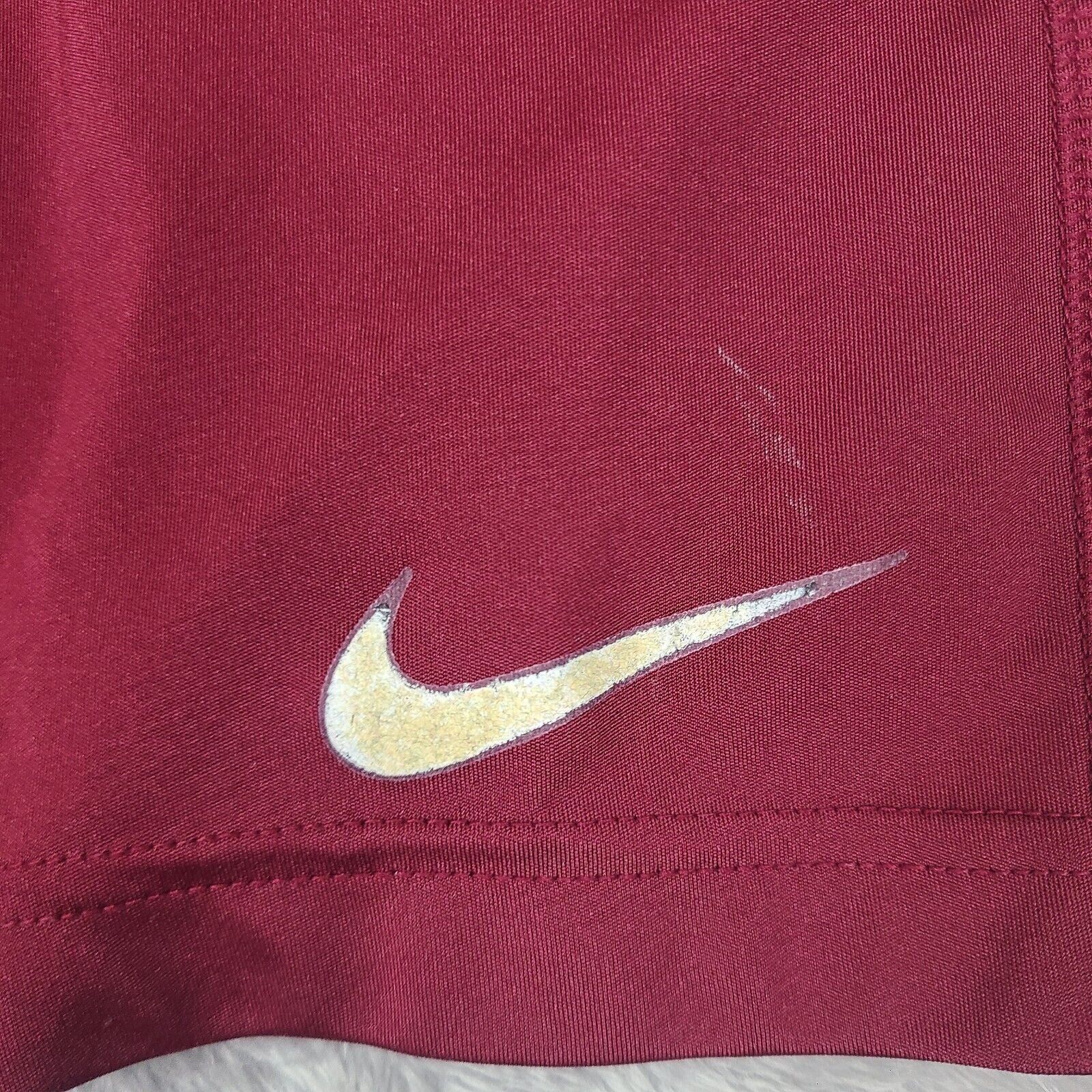 Nike Florida State Seminole Shorts Adult Large Red Nike FSU Baske Size US 36 / EU 52 - 2 Thumbnail