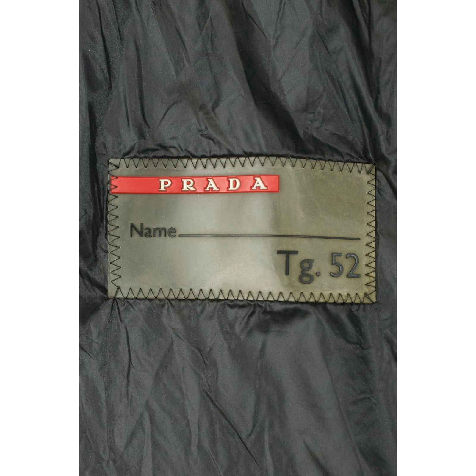Prada Badge Blue Down Jacket Size US L / EU 52-54 / 3 - 5 Thumbnail
