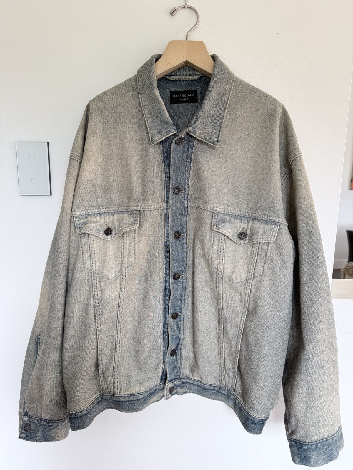 Balenciaga Balenciaga Inside Out Oversize Denim Jacket Reversible Size US S / EU 44-46 / 1 - 1 Thumbnail