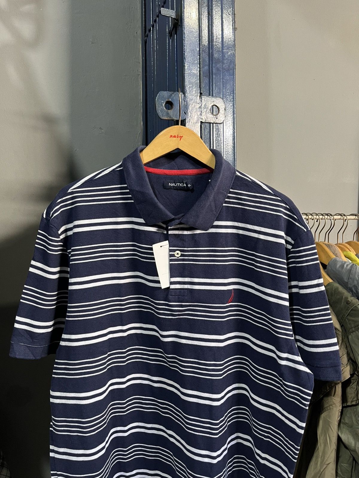 Nautica Vintage nautica polo shirt short sleeve Size US XL / EU 56 / 4 - 2 Thumbnail
