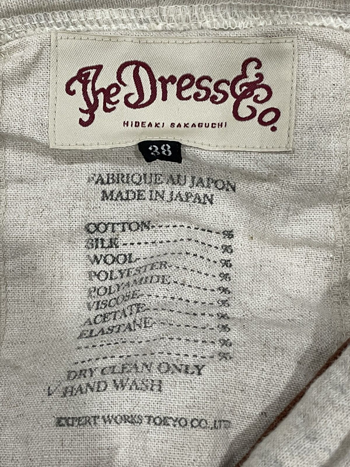 Japanese Brand The Dress & Co. Hideaki Sakaguchi Sweater with Hoodie Size XS / US 0-2 / IT 36-38 - 3 Thumbnail