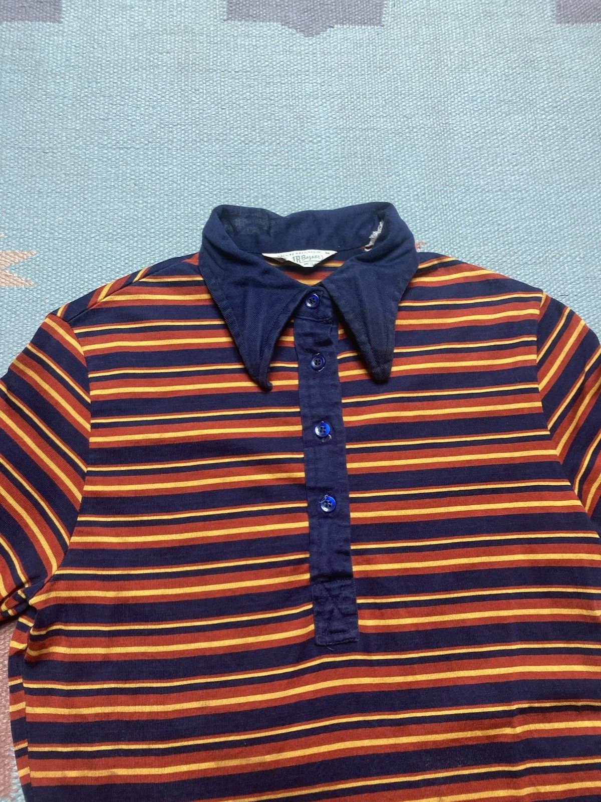 Vintage Vintage 60s polo shirt sears striped boys medium men’s XS? Size US XS / EU 42 / 0 - 2 Thumbnail