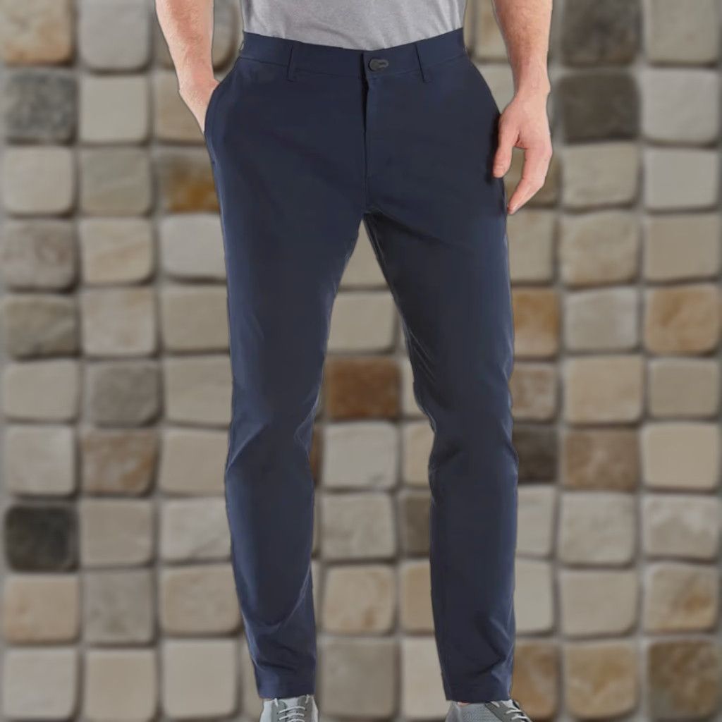 Vintage VINTAGE Public Rec Chino Pants Mens Navy 42x30 City Preppy Nylon Blend Stretch Pockets Straight Regular Size US 42 / EU 58 - 1 Thumbnail