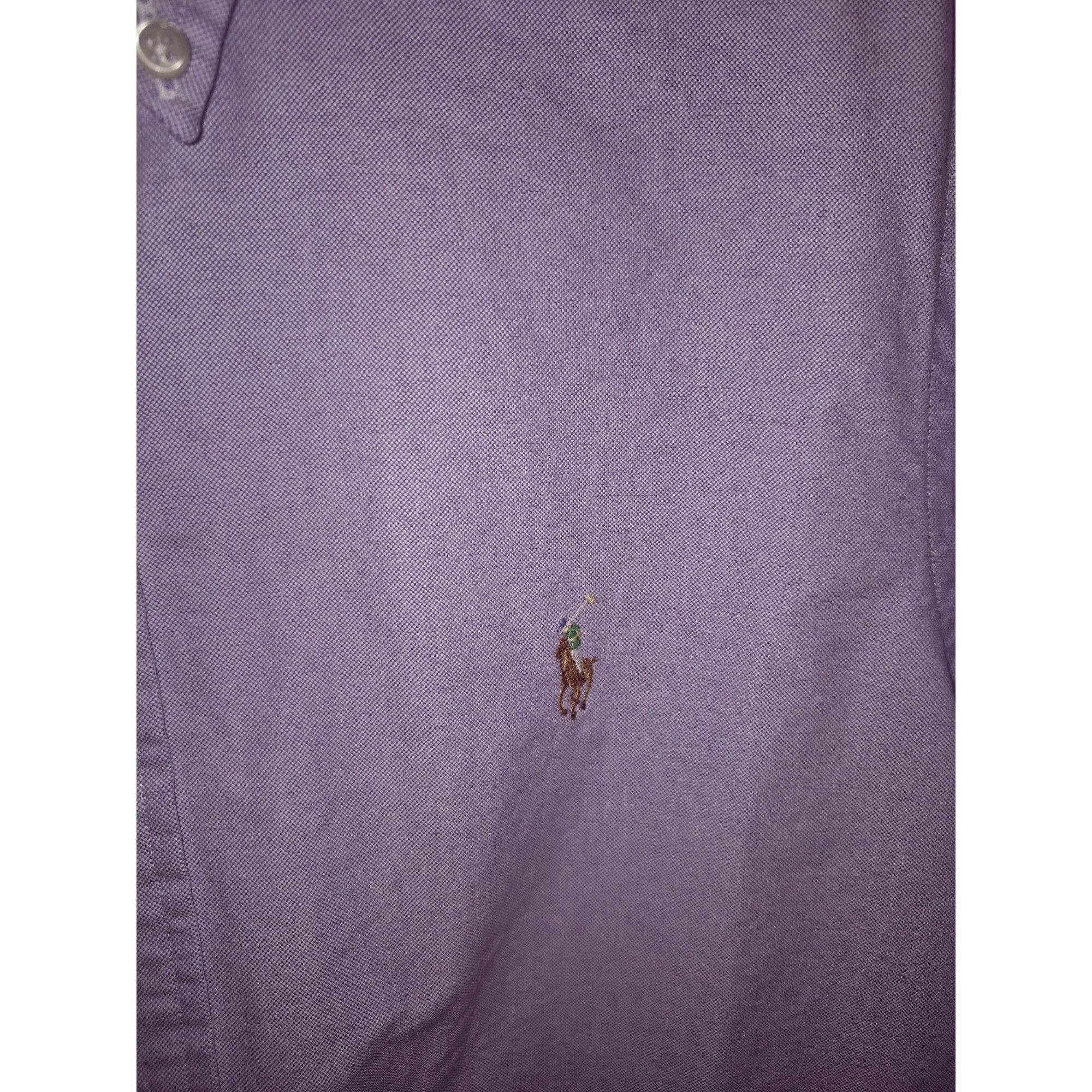 Polo Ralph Lauren Polo Ralph Lauren Mens Classic Fit Blue Oxford Button-Down S Size US M / EU 48-50 / 2 - 3 Thumbnail
