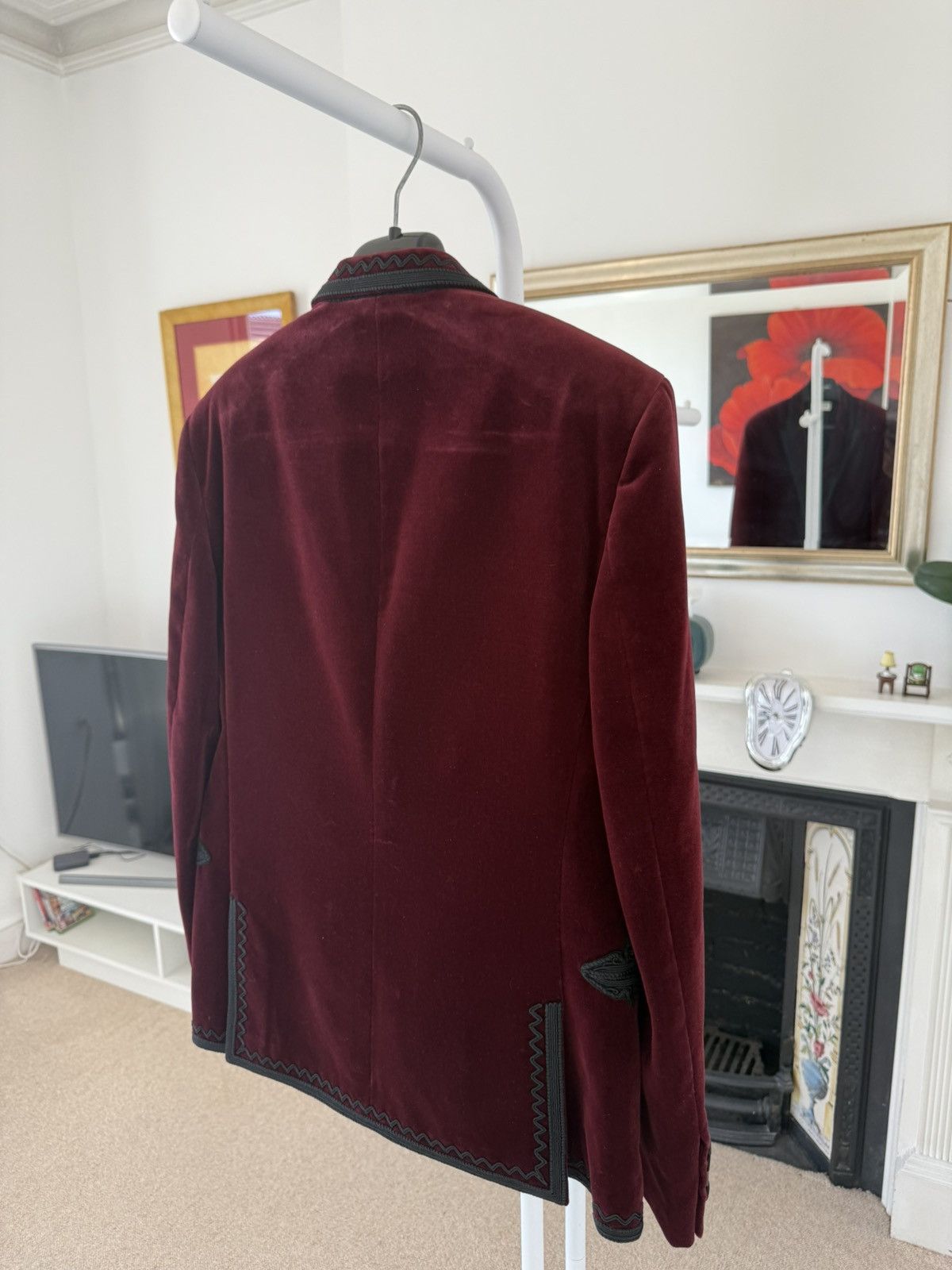 Saint Laurent Paris FW18 Saint Laurent Velvet Western Blazer Jacket Size 48R - 7 Thumbnail