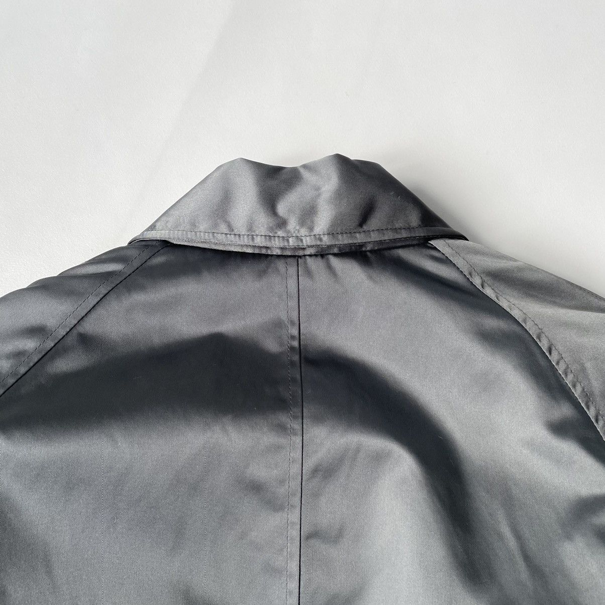 Our Legacy ‘Steel Shine’ Padded Nylon Mac Size US M / EU 48-50 / 2 - 14 Thumbnail
