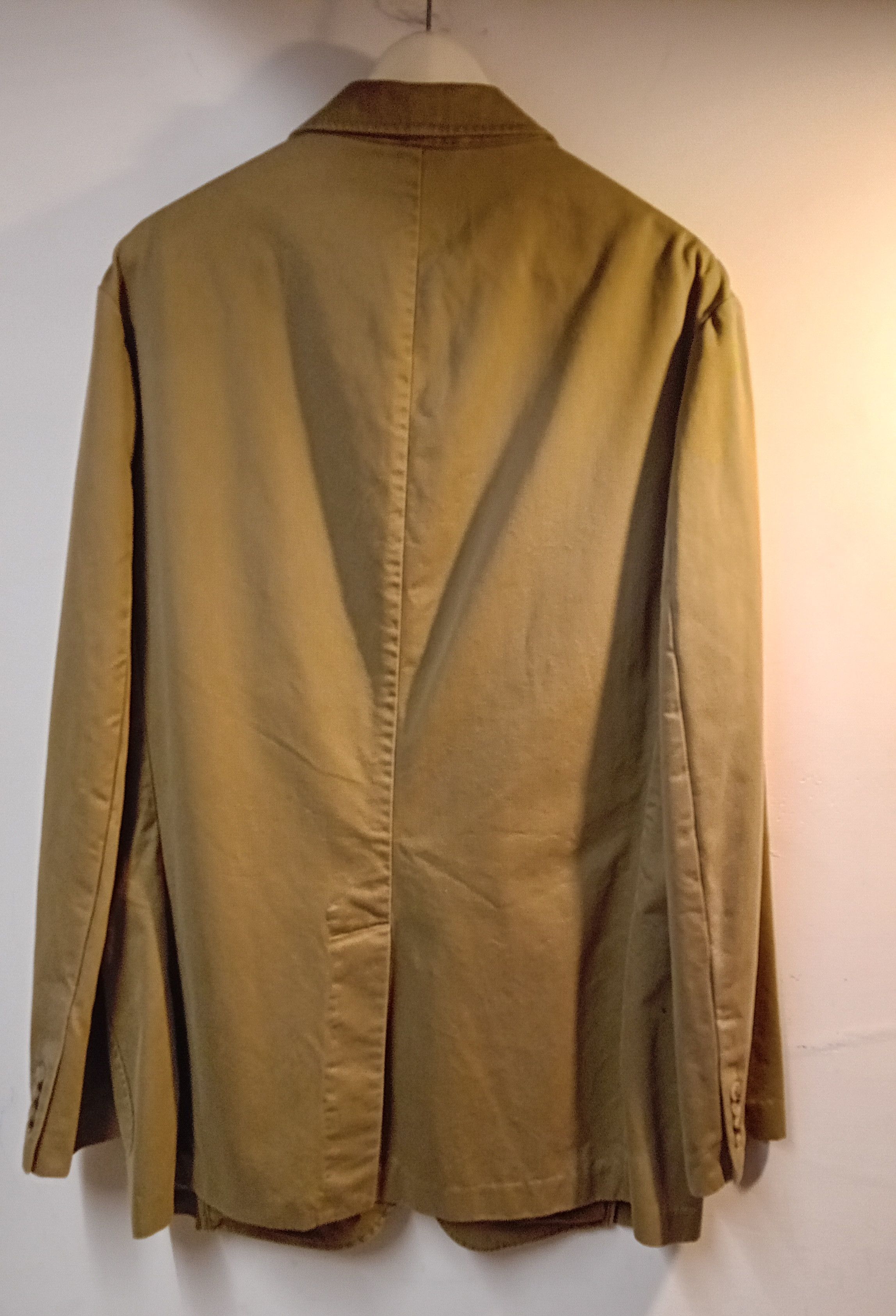 Vintage Polo Ralph Lauren Beige Cotton Blazer (L)