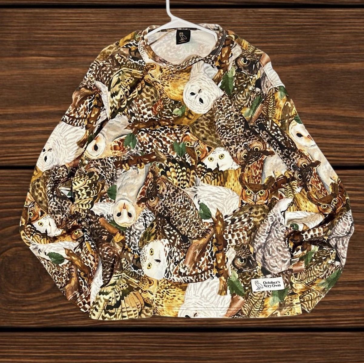 OVO Owl Camo Longsleeve Thermal
