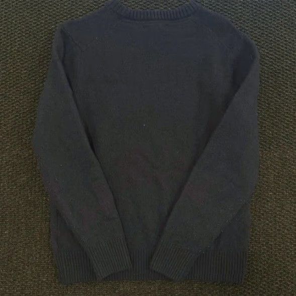 Vintage ASPEN Men XL Pullover Crewneck Lambswool Blend Navy Blue Knit Sweatshirt Shirt Pullover Size US XL / EU 56 / 4 - 3 Thumbnail