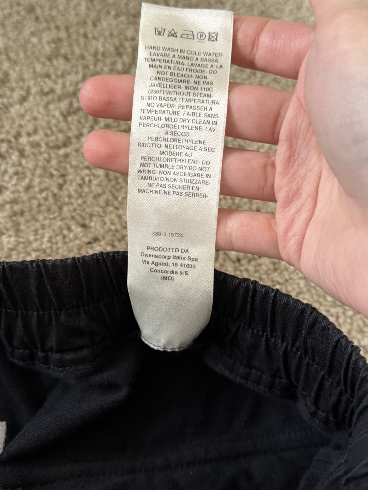 Rick Owens Rick Owens FW20 Performa Cargo Joggers Black Sz 36 / IT 46 Size US 36 / EU 52 - 6 Thumbnail