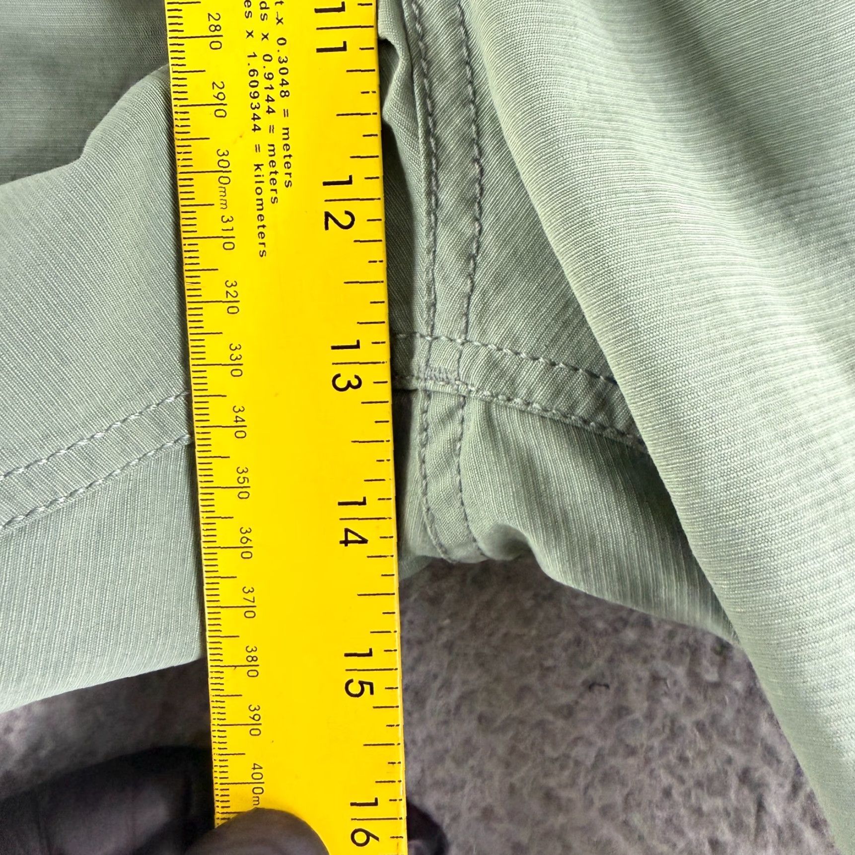 Quiksilver Quiksilver Waterman Maldives Cargo Pants Mens Size 38 Green Straight Leg Outdoor Size US 38 / EU 54 - 7 Thumbnail