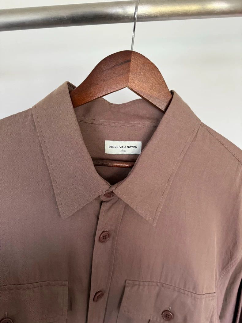 Dries Van Noten DRIES VAN NOTEN Work shirt coat Size US L / EU 52-54 / 3 - 4 Thumbnail