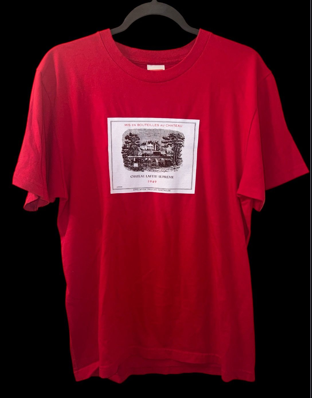Supreme Supreme Chateau Lafite Tee Size US M / EU 48-50 / 2 - 1 Thumbnail