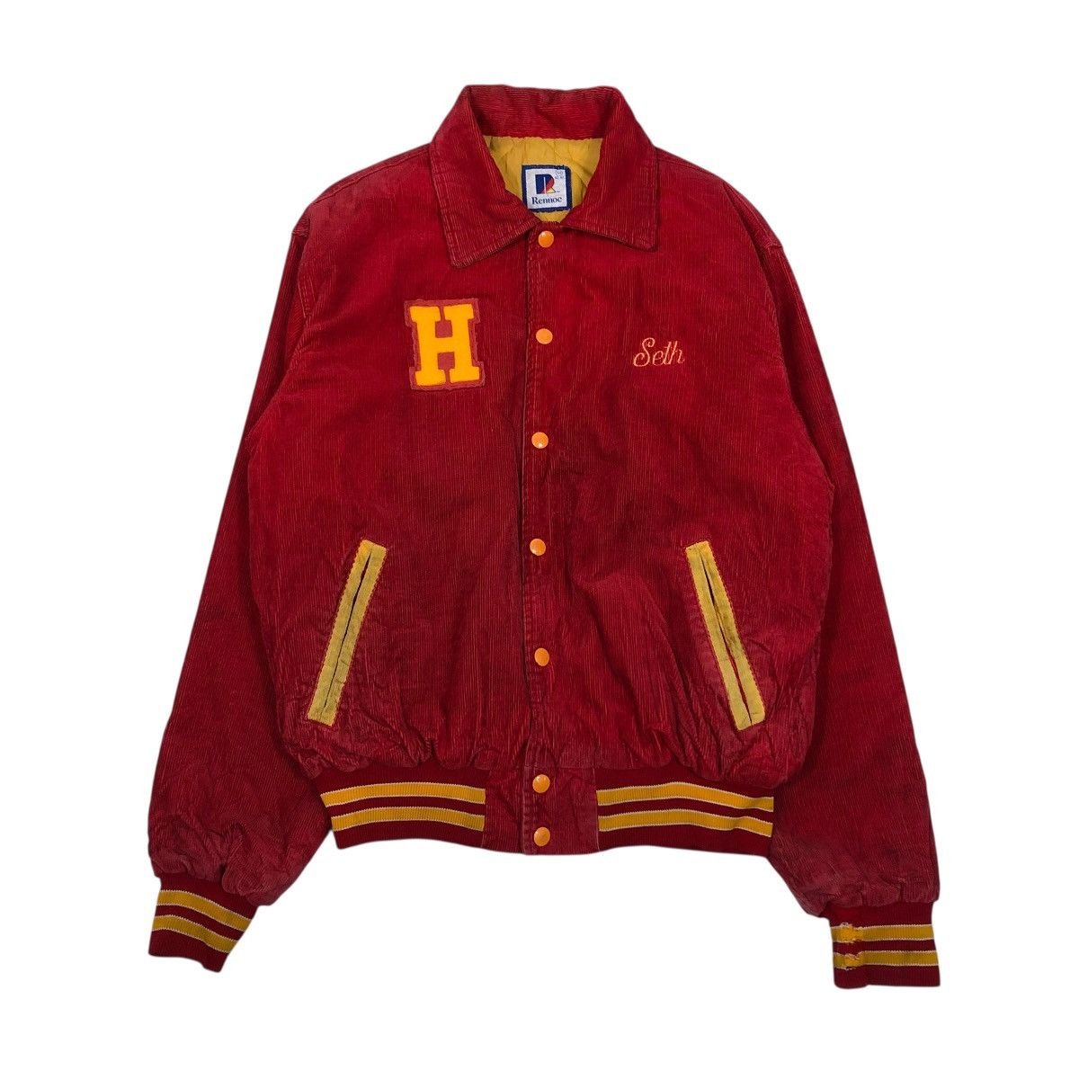Vintage 🔥VINTAGE 70’s CORDUROY BOMBER JACKET RENNOC USA HAVEN LORD Size US M / EU 48-50 / 2 - 1 Thumbnail