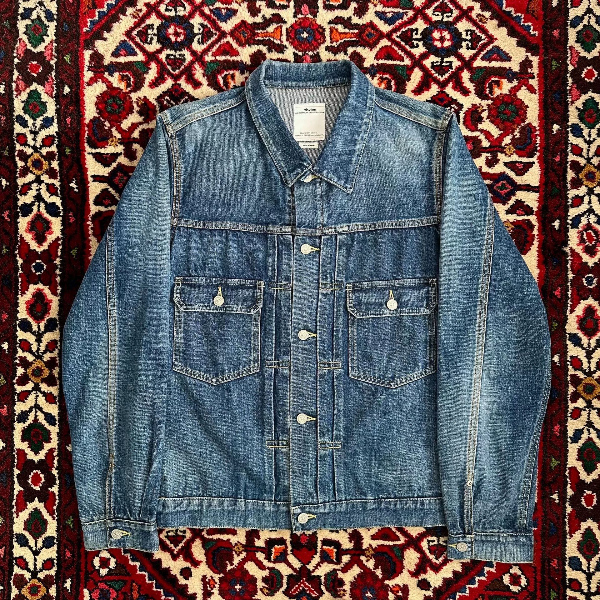 Visvim visvim denim jacket in perfect condition Size US S / EU 44-46 / 1 - 1 Thumbnail