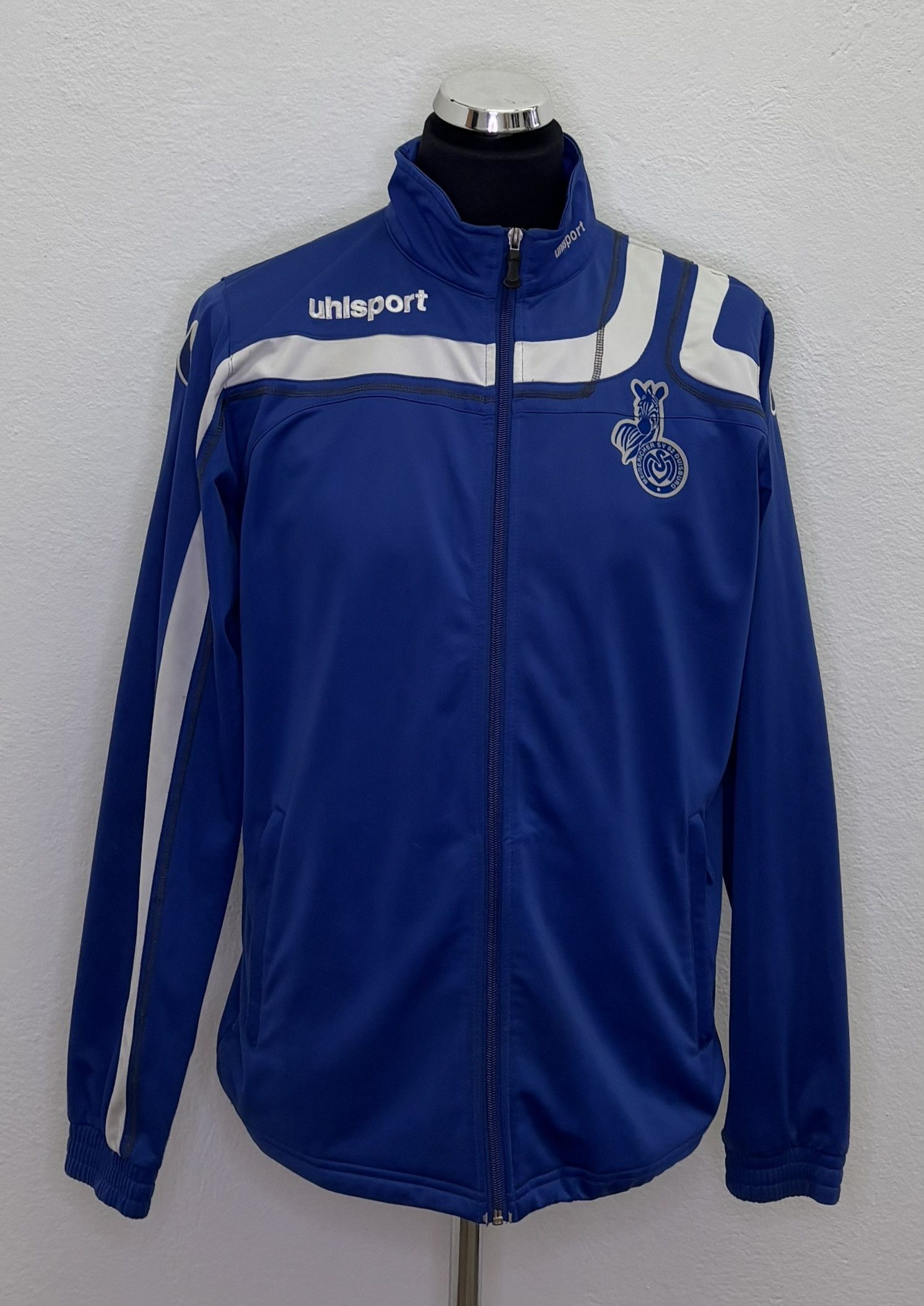 Vintage MSV Duisburg Uhlsport Football Sweatshirt size M Size US M / EU 48-50 / 2 - 1 Thumbnail