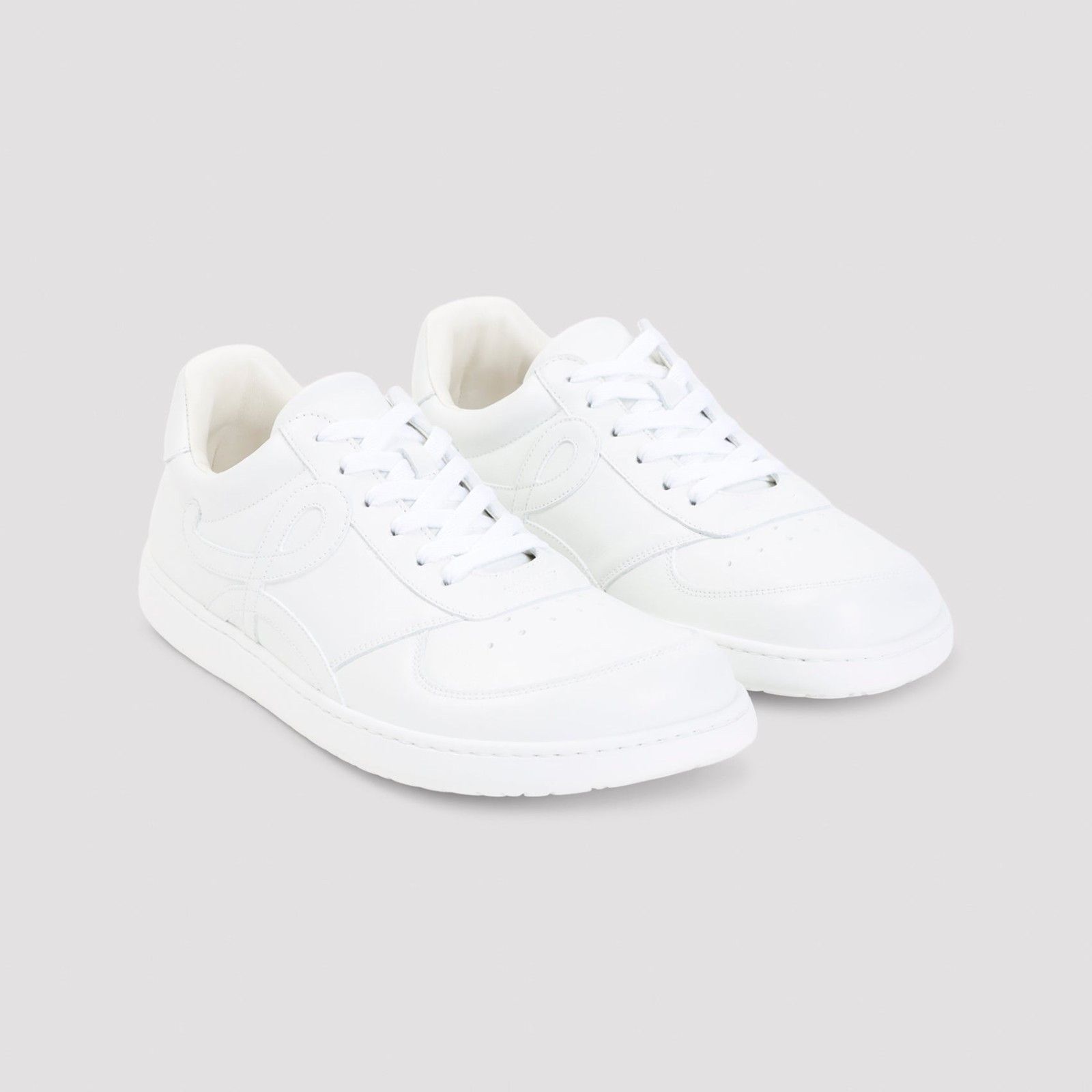 Loewe LOEWE Jambo $1100 White Sneakers New & Authentic (Men's size Size US 12 / EU 45 - 3 Thumbnail