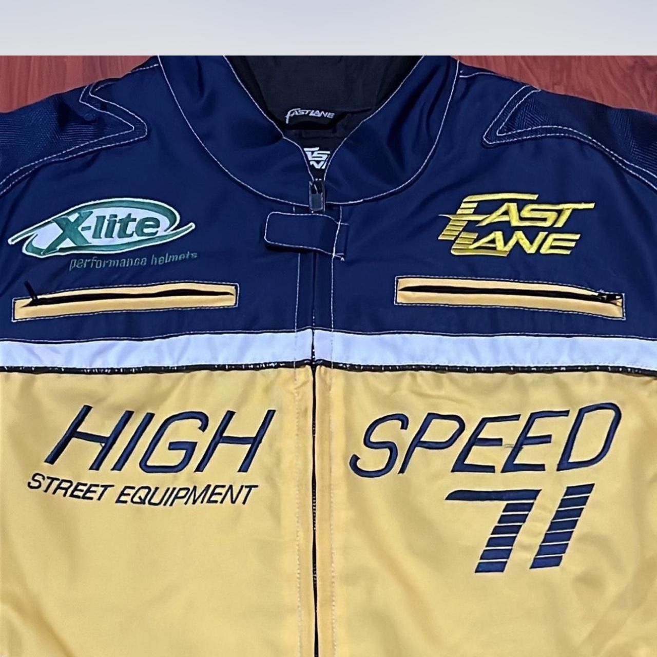 Vintage Y2K highspeed racing jacket Size US XL / EU 56 / 4 - 3 Thumbnail