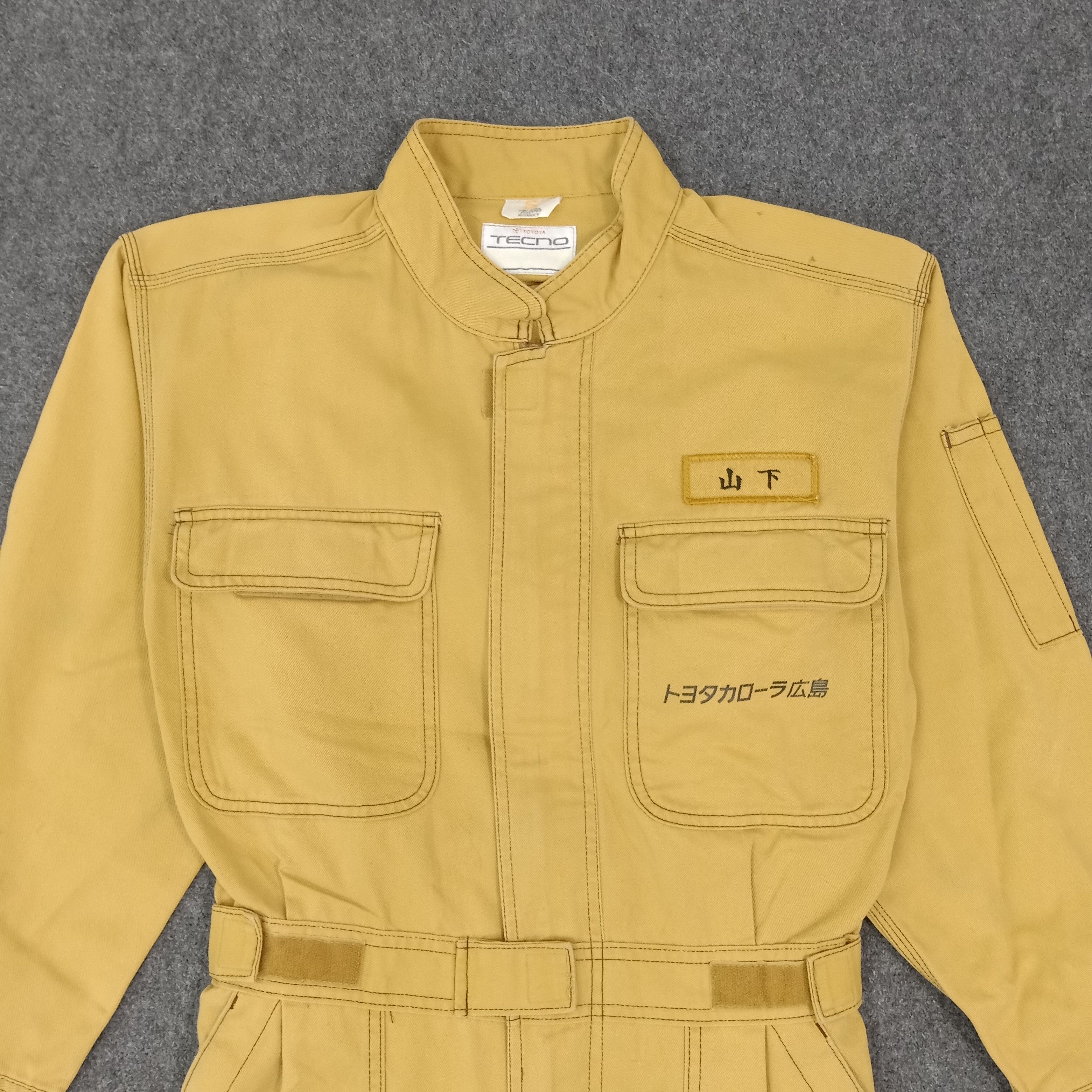 Japanese Brand Toyota Tecno Jpanese Racing Coverall Jacket C263N28 Size US S / EU 44-46 / 1 - 7 Thumbnail