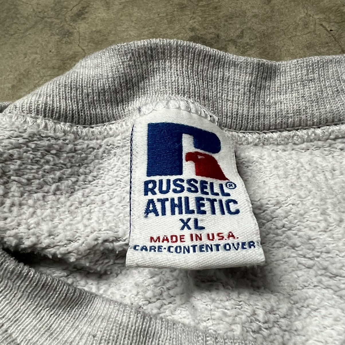 Akimbo Club × Russell Athletic × Vintage Vintage 90’s Russell Athletic 🇺🇸 Blank Essential Sweater Size US XL / EU 56 / 4 - 4 Thumbnail
