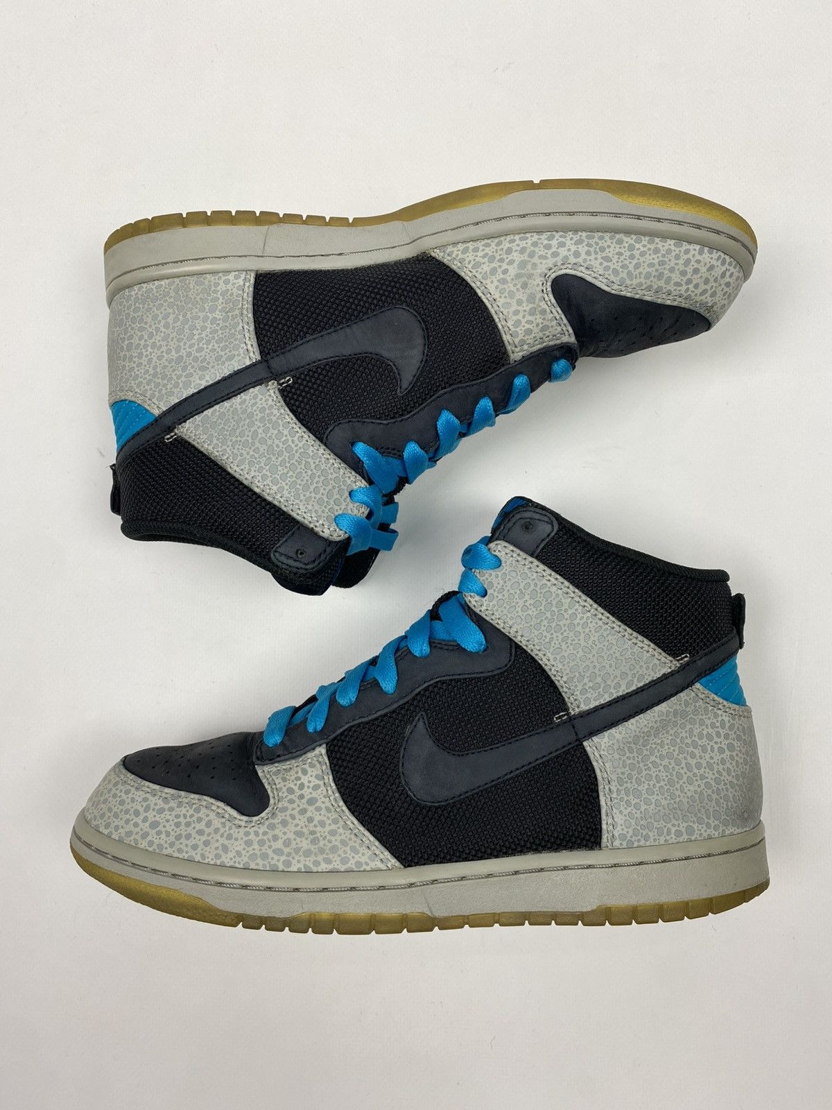 Vintage 2008 Nike Dunk Hi Supreme Spark Safari Size US 8.5 / EU 41-42 - 7 Thumbnail