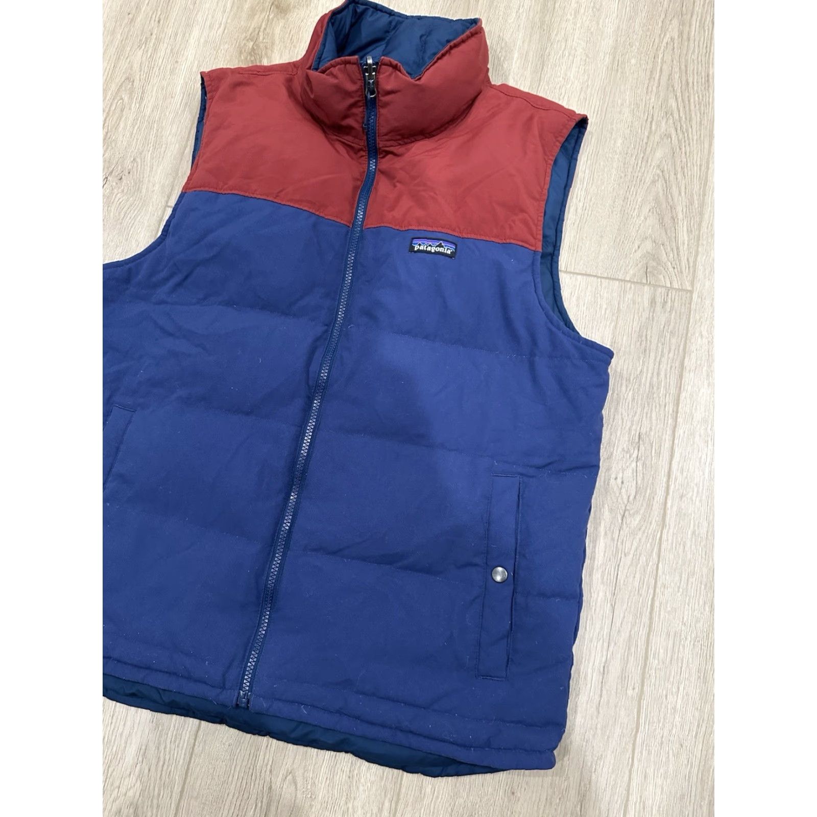 Patagonia Patagonia Bivy Vest Adult Medium Blue Down Reversible Puffer Jacket Outdoor Size US M / EU 48-50 / 2 - 2 Thumbnail