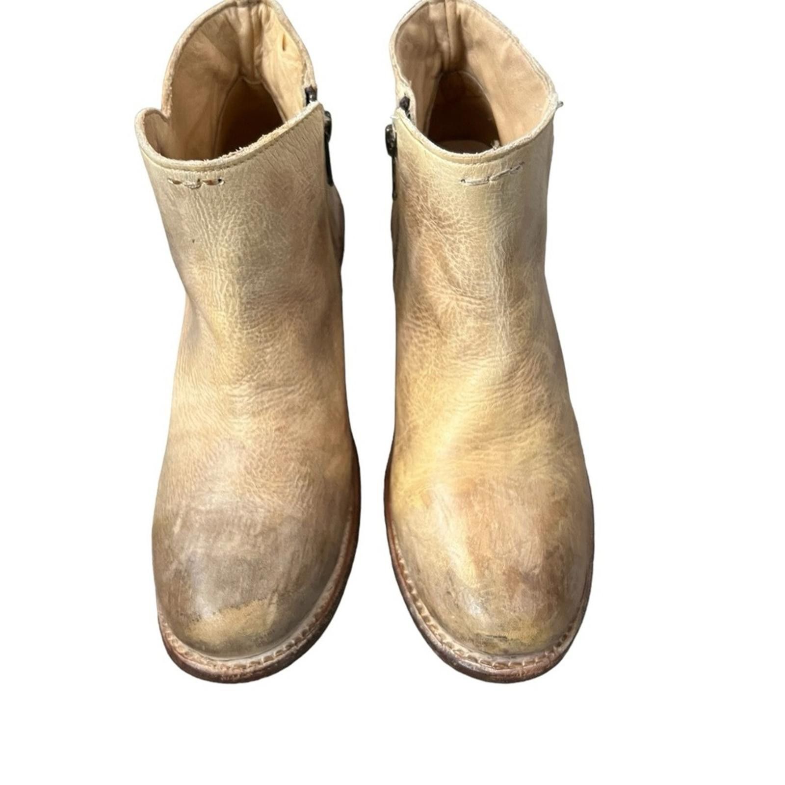 Bed Stu Bed Stu Whiskey Sunset Sonic Ankle Boot Distressed Leather Size US 7.5 / IT 37.5 - 4 Thumbnail