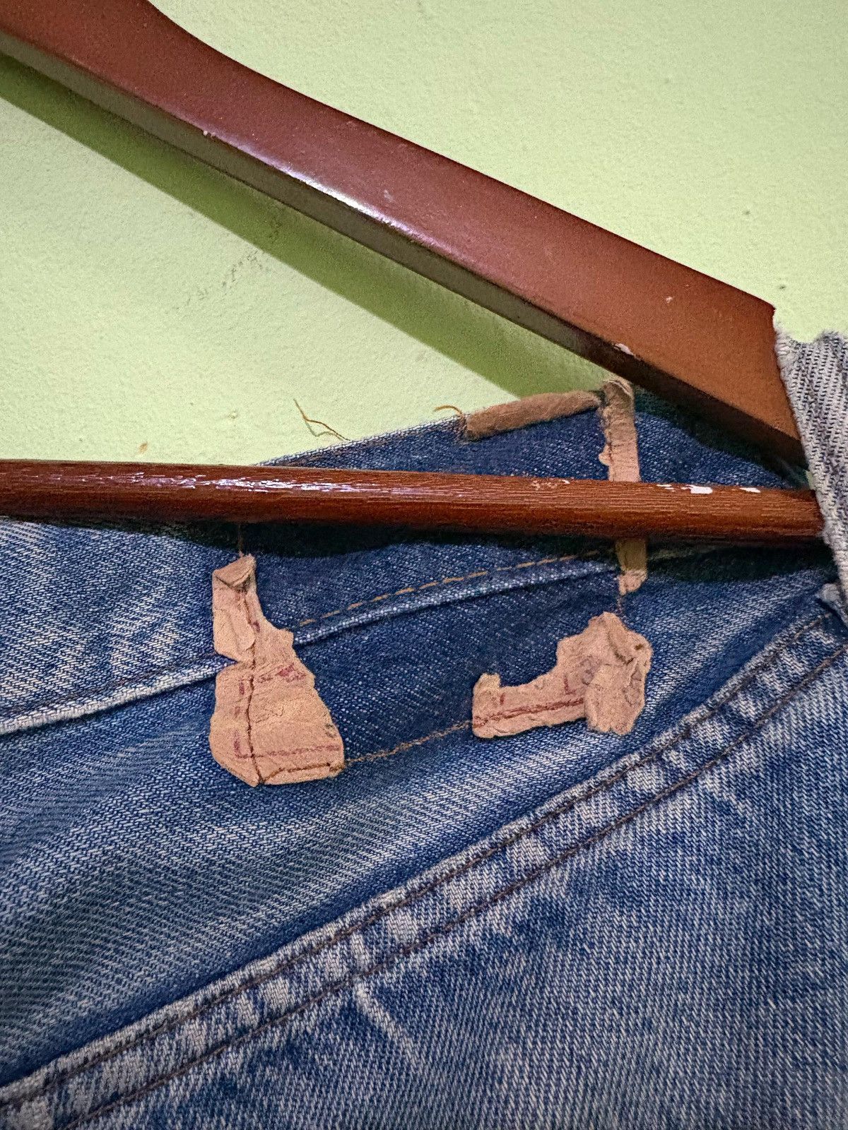 Levi's × Levi's Vintage Clothing Vintage 501 Levis Distressed Denim Pant Size US 38 / EU 54 - 18 Thumbnail