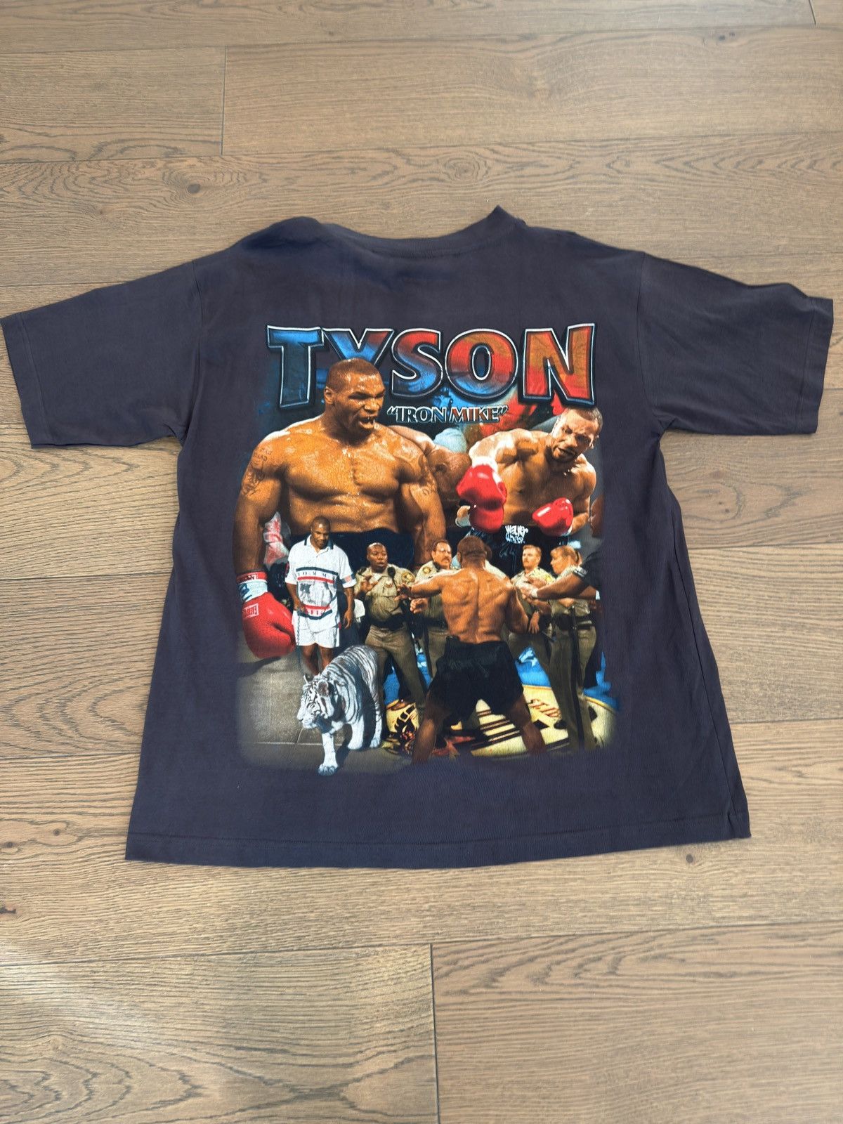 Marino Morwood Marino Morwood Iron Mike Tyson T-Shirt Black - Large Rap Tee Size US L / EU 52-54 / 3 - 6 Thumbnail