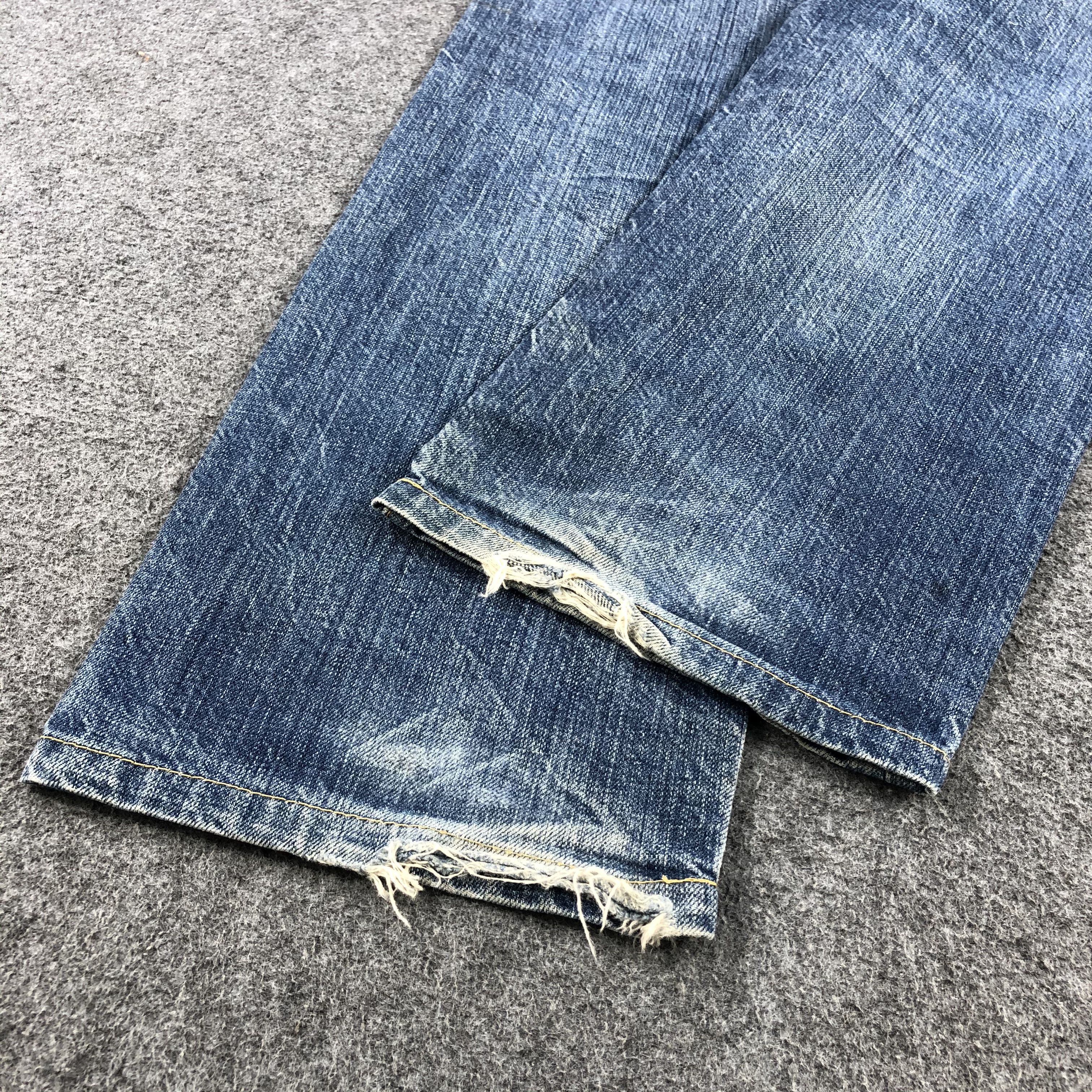 Levi's Vintage 90s Blue Wash Levis 501 Jeans-JM1399 Size US 32 / EU 48 - 5 Thumbnail