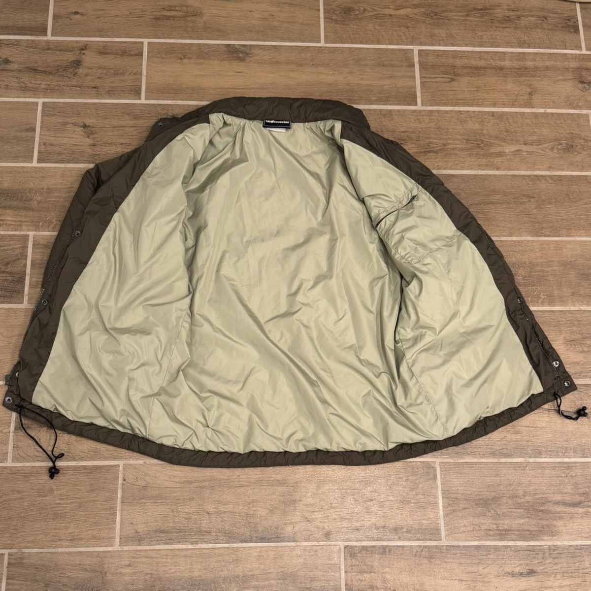 The Hundreds × Vintage The Hundreds Military Green Flag Quilted Puffer Jacket Coat Size US L / EU 52-54 / 3 - 8 Thumbnail