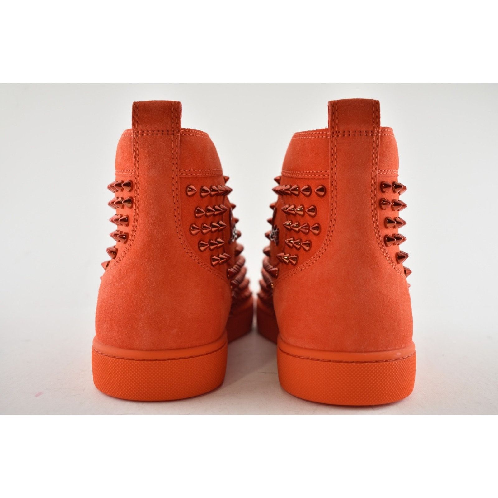 Christian Louboutin Christian Louboutin Louis Flat Spike Tomate Red Orange High Size US 9.5 / EU 42-43 - 11 Thumbnail