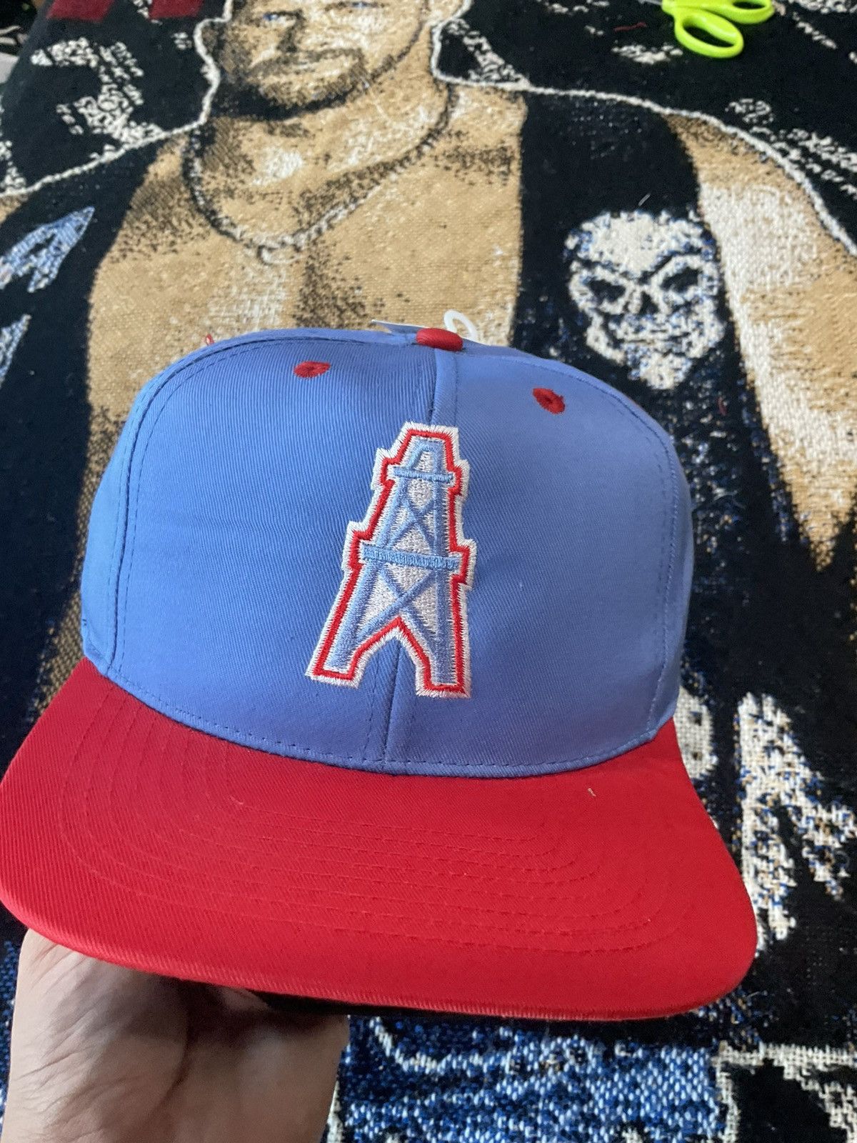 NFL Vintage nfl houston oilers snapback hat nwt Size ONE SIZE - 1 Thumbnail