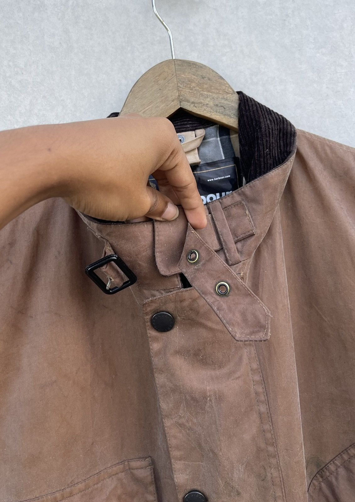 Barbour 🔥RARE🔥BARBOUR MEN'S "BREATHABLES" INTERNATIONAL WAXED JACKET Size US XL / EU 56 / 4 - 10 Thumbnail