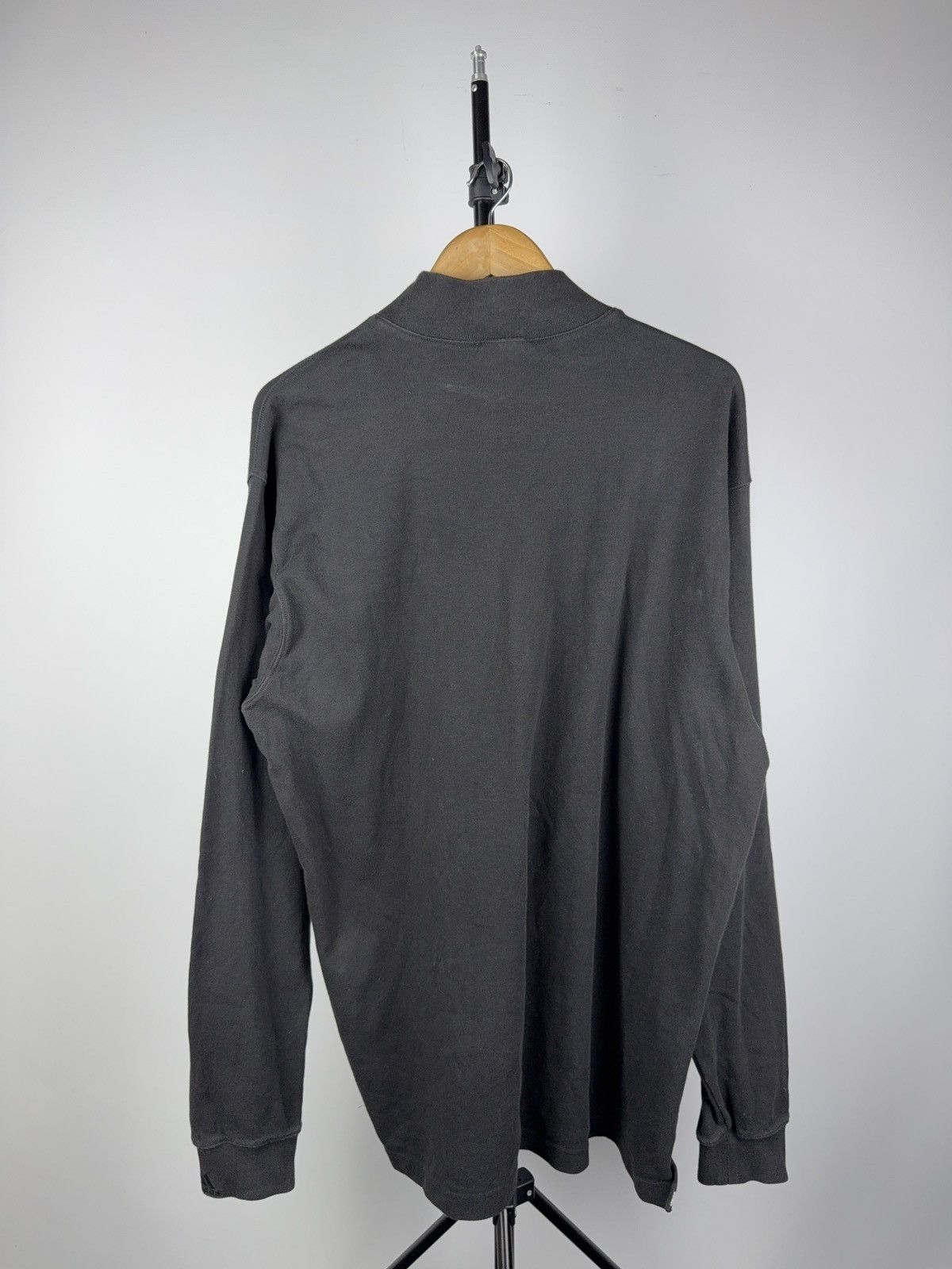 Adidas Vintage 90s Y2K Retro Faded Adidas turtleneck Sweatshirt Size US XL / EU 56 / 4 - 9 Thumbnail