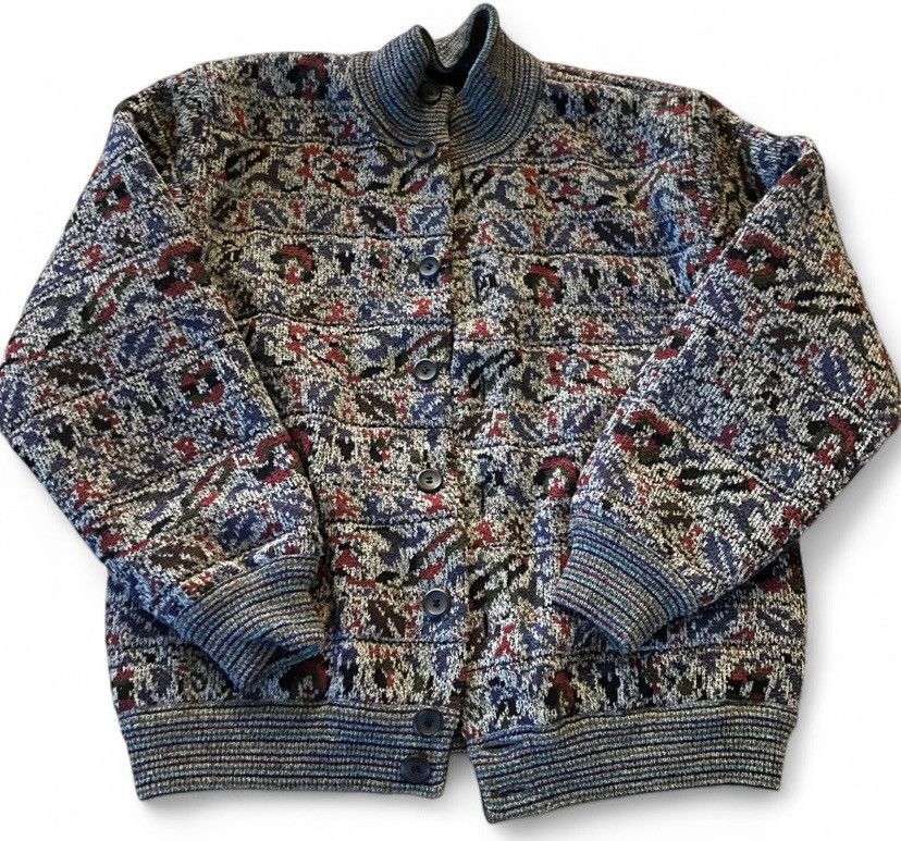 Missoni Missoni Italian Vintage 80s Reversible Jacket Mens Sz 50/XL Size US XL / EU 56 / 4 - 12 Thumbnail